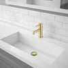 Ancona Bathroom Sink Pop-Up Drain in Brushed Champagne Gold