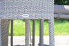 Bellariva Collection 7-Piece Aluminum Rattan Patio Dining Set