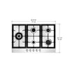Natural Gas Cooktop 30 in.
