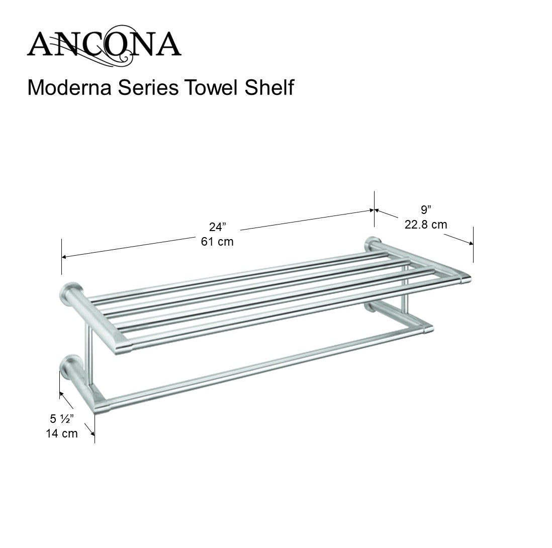 Moderna Series Towel Shelf