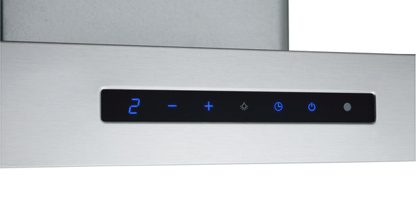 Moderna 36 in. Wall Mount Range Hood in Stainless Steel with Night Light Feature