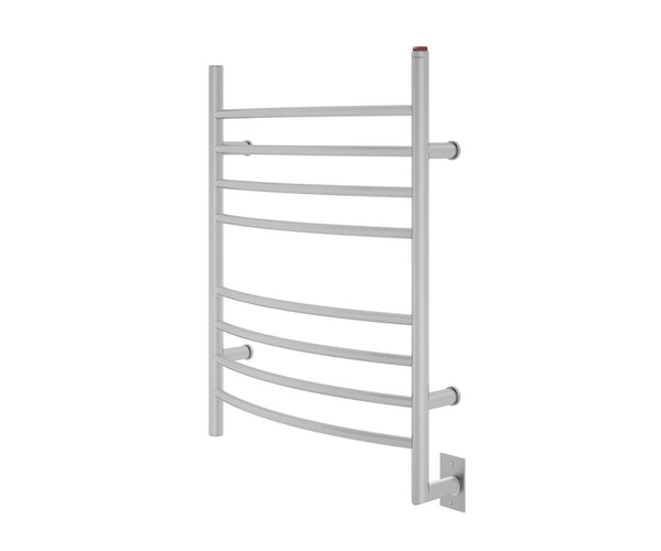 Chauffe-serviettes en acier inoxydable brossé Comfort 8 Ova