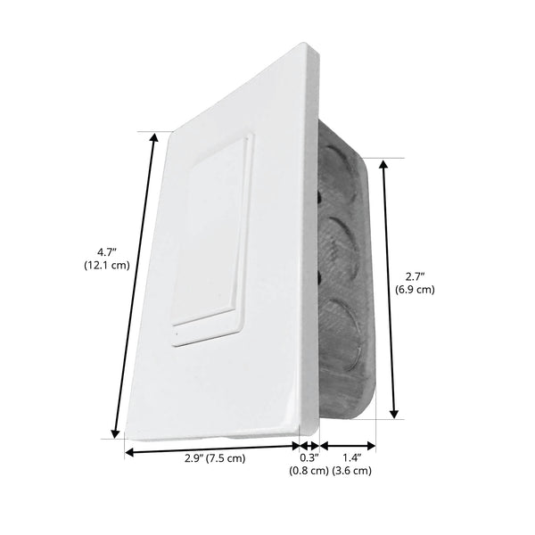 Ancona Interrupteur Wi-Fi intelligent pour chauffe-serviettes et eclairage
