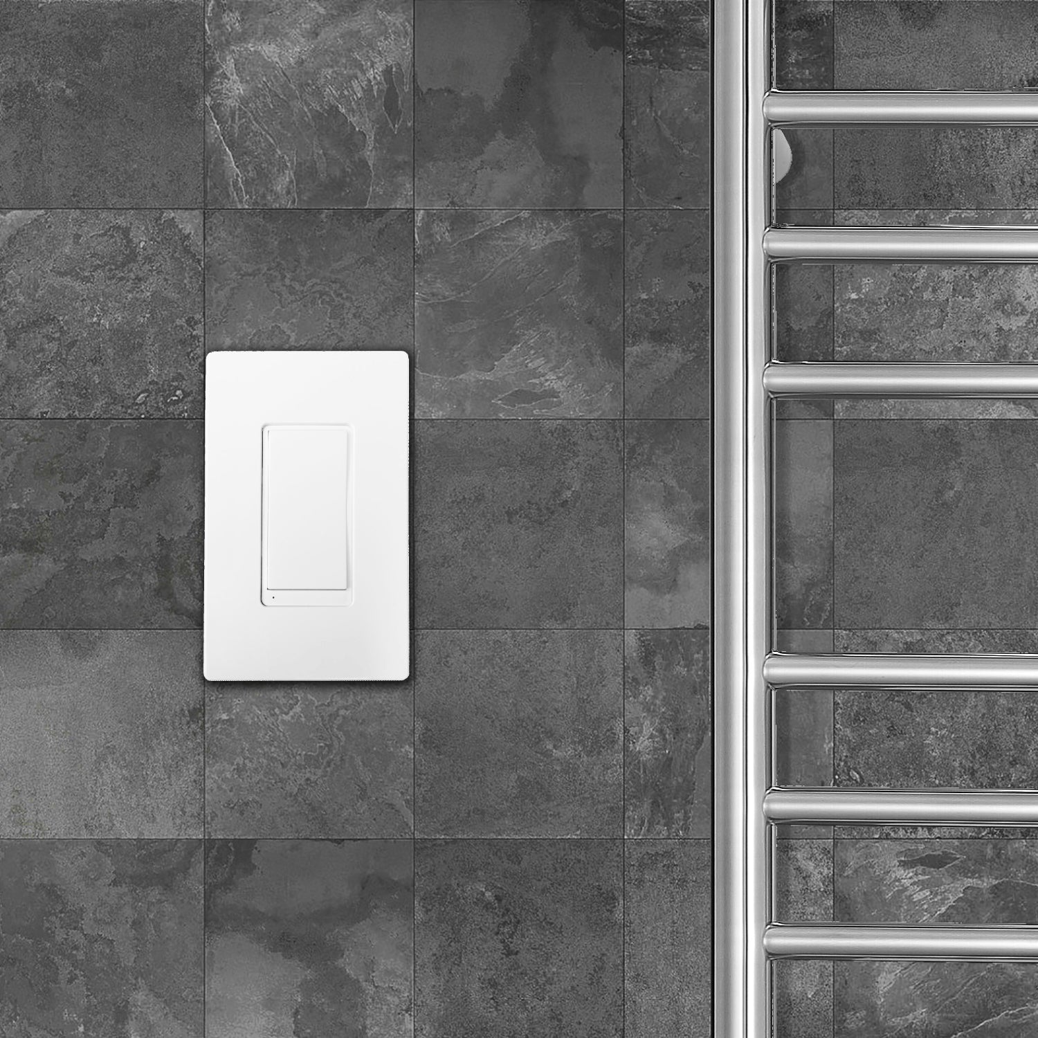 Ancona Interrupteur Wi-Fi intelligent pour chauffe-serviettes et eclairage