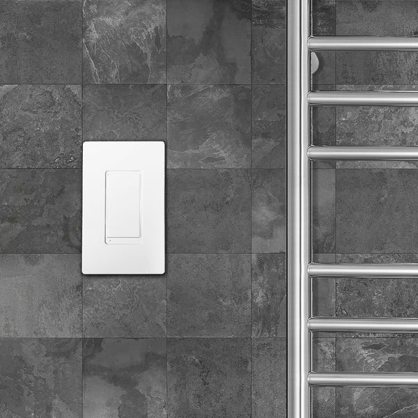 Ancona Interrupteur Wi-Fi intelligent pour chauffe-serviettes et eclairage