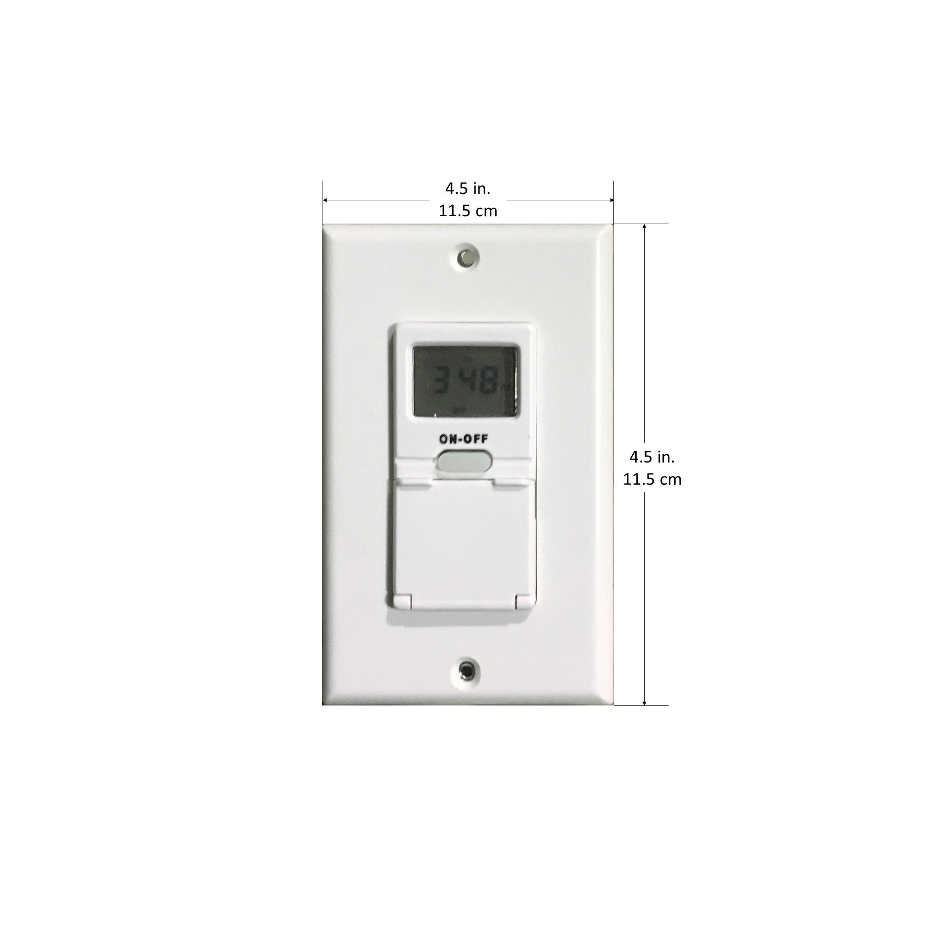 Chauffe-serviettes en acier inoxydable brossé avec minuterie murale Comfort 8 Ova