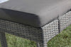 Bevino Collection 5-Piece Aluminum Rattan Bar Height Dining Set