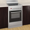 Gourmet 24 in. Vitroceramic with Convection Oven Freestanding Range