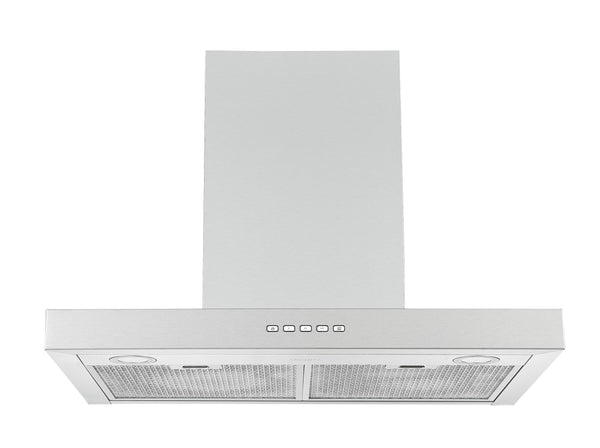 30 in. Convertible Wall-Mounted Rectangular Range Hood in Stainless Steel