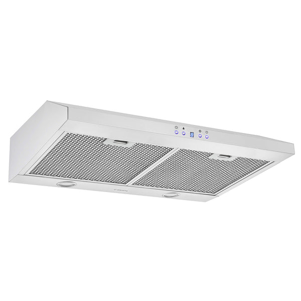 Ancona UC64NL hotte de cuisine sous l’armoire à conduitde 76,2 cm (30") avec mode veilleuse en acier inoxydable