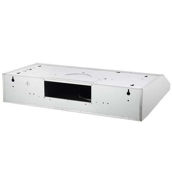 Ancona UC64NL hotte de cuisine sous l’armoire à conduitde 76,2 cm (30") avec mode veilleuse en acier inoxydable