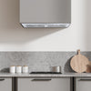 Ancona hotte de cuisine encastrable à conduit de 28" Inserta Plus II en acier inoxydable