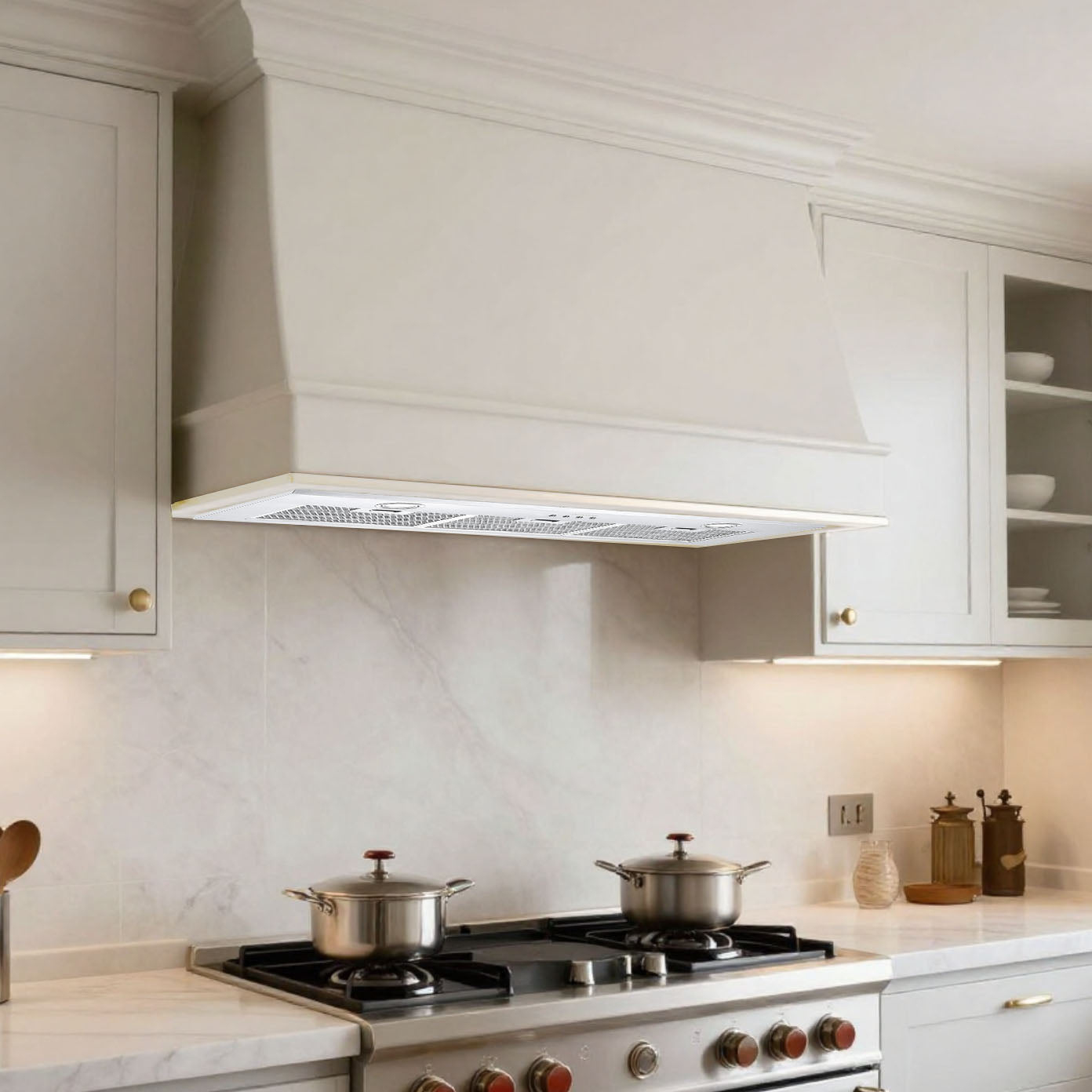 36 in. Inserta Elite 630 CFM Ducted Insert Range Hood