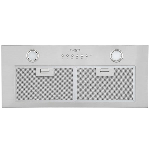 28 in. Built-in BNL430 420 CFM Ducted Range Hood with Night Light Feature
