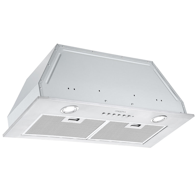 Hotte de cuisine encastrée BNL430 de 28 po 420 pi3/min en acier inoxydable avec mode veilleuse