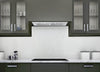 28 in. Built-in BNL430 420 CFM Ducted Range Hood with Night Light Feature