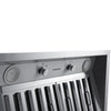 Ancona Pro 28" 600 CFM Ducted Insert Range Hood in Stainless Steel