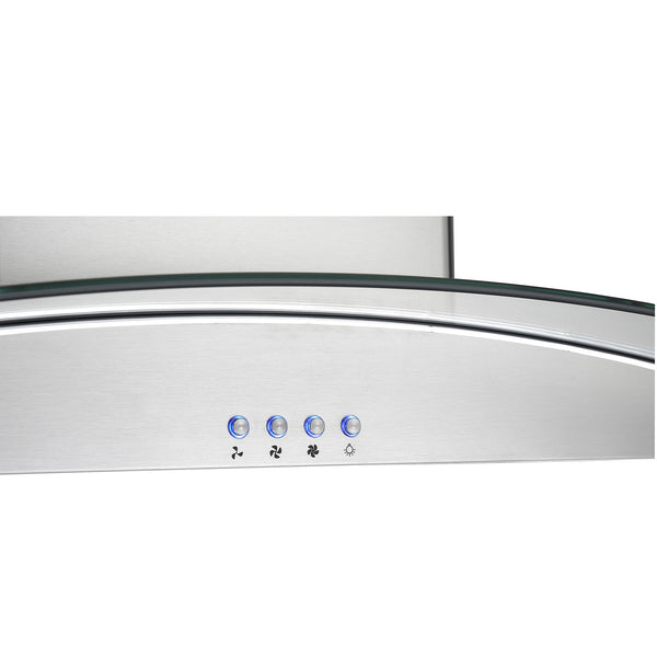 IGCC630 30 in. Island Glass Range Hood in Stainless Steel