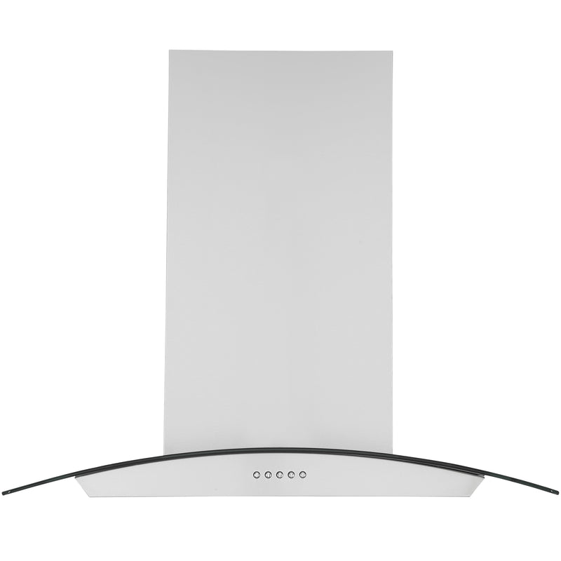 30 in. Convertible Island Mount Glass Canopy Range Hood in Stainless Steel