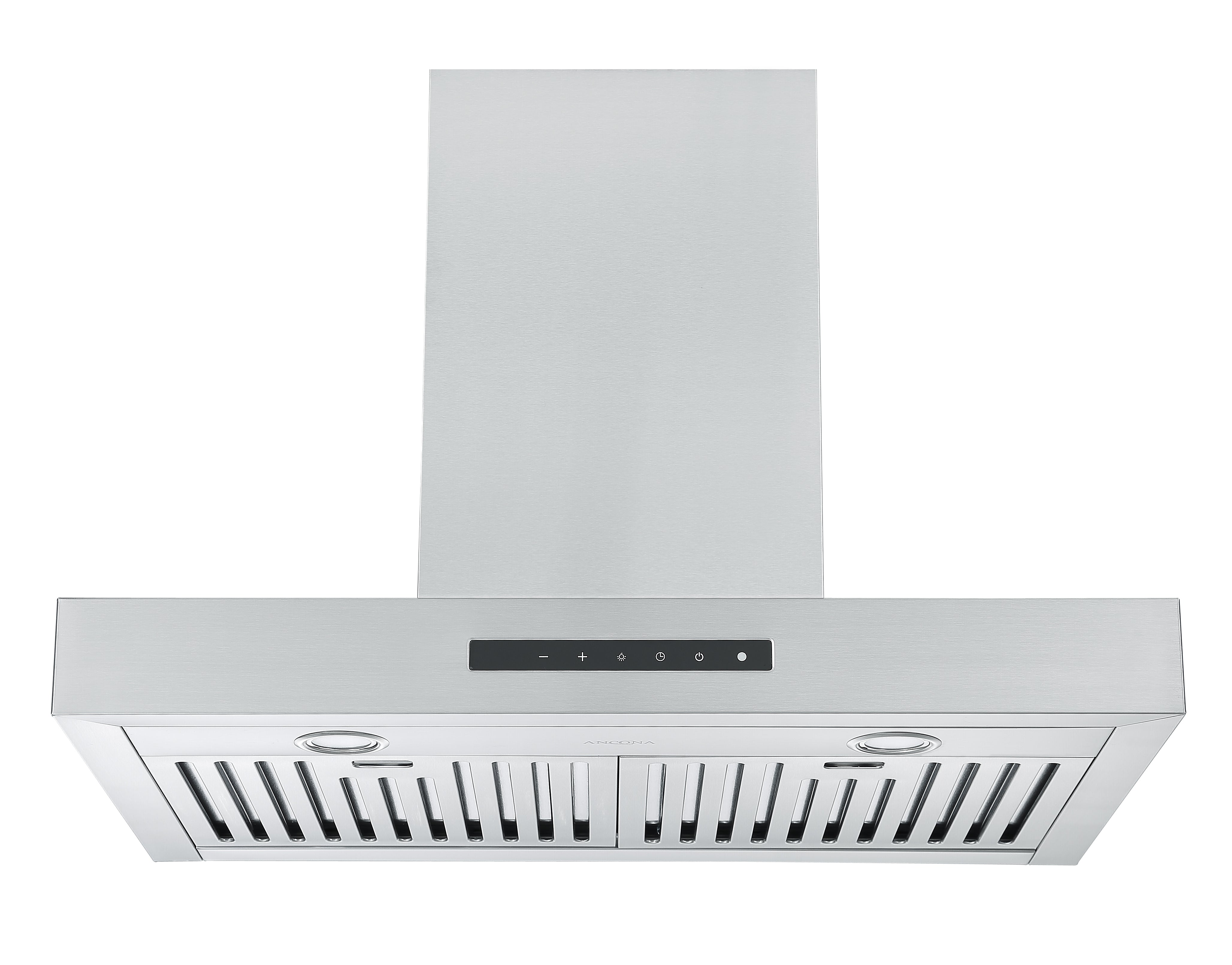 Moderna 30 in. Wall Mount Range Hood in Stainless Steel with Night Light Feature