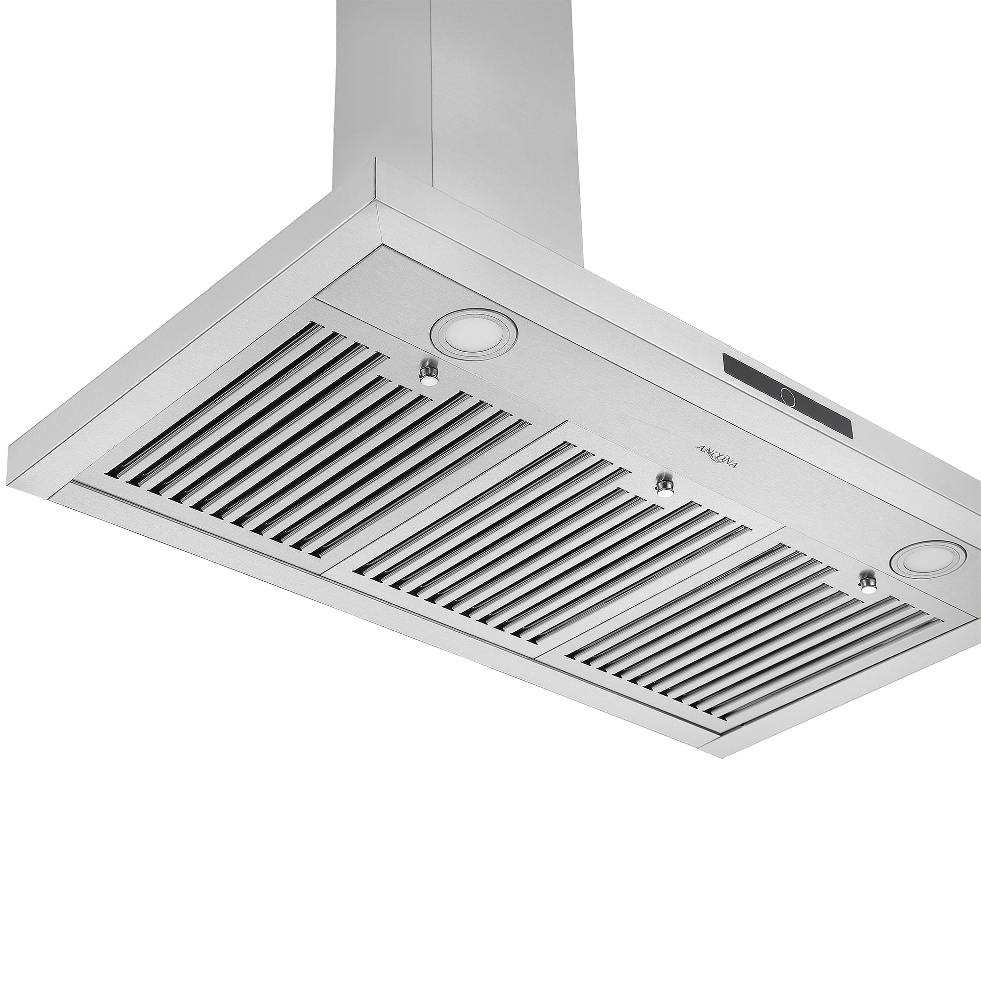 36 in. Convertible Wall-Mounted Pyramid Range Hood in Stainless Steel