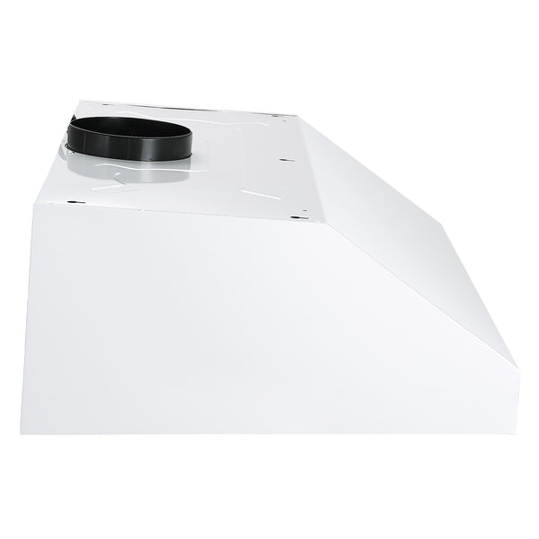 Ancona 30" Ducted Under Cabinet Range Hood in White