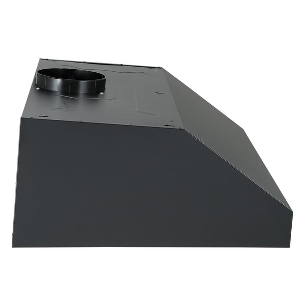 Ancona 30" Ducted Under Cabinet Range Hood in Black