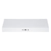 Ancona 30" Ducted Under Cabinet Range Hood in White