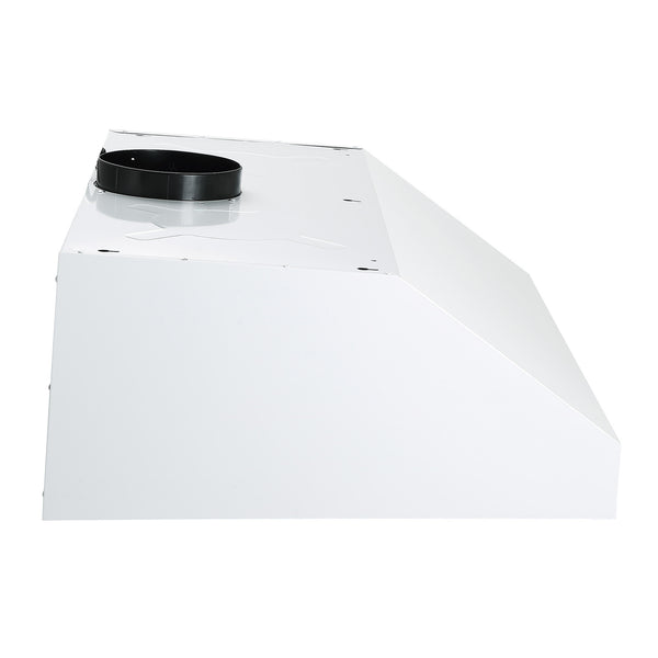 Ancona 30" Ducted Under Cabinet Range Hood in White