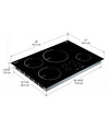 Table De Cuisson à Induction De 30 po. Avec 4 Brûleurs
