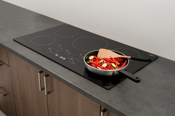 Ancona Elite 36" 5-Burner Induction Cooktop in Black Ceramic