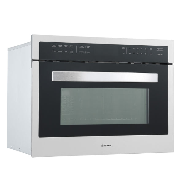 Ancona 24" Built-in Speed Combination Wall Oven and Microwave Oven with Touch Controls