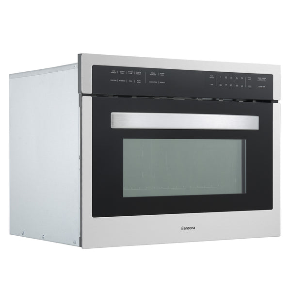 Ancona 24" Built-in Speed Combination Wall Oven and Microwave Oven with Touch Controls