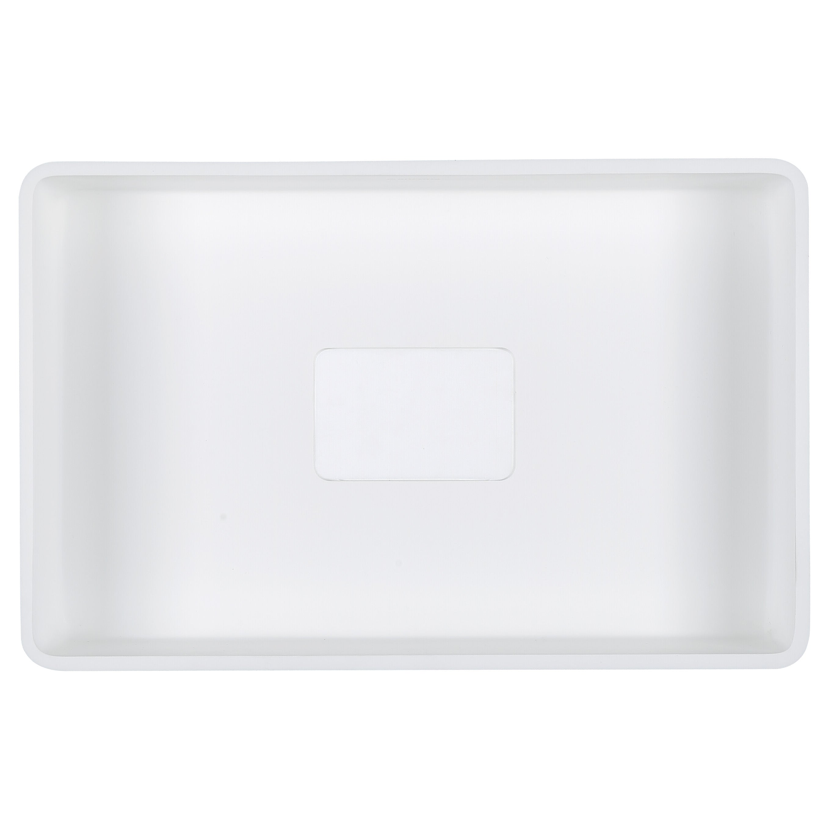 Ancona vasque rectangulaire Pure Stone de la gamme Holbrook en blanc