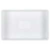 Ancona vasque rectangulaire Pure Stone de la gamme Holbrook en blanc