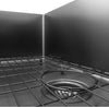 Ancona 32" Single Bowl Undermount Kitchen Sink with Grid and Roll-Up Mat in PVD Gunmetal