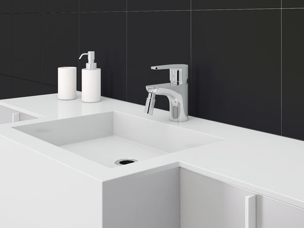 Sola Bathroom Chrome Faucet with LED Light