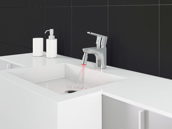 Sola Bathroom Chrome Faucet with LED Light