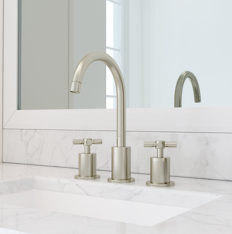 Prima 3 Brushed Nickel Bathroom Faucet