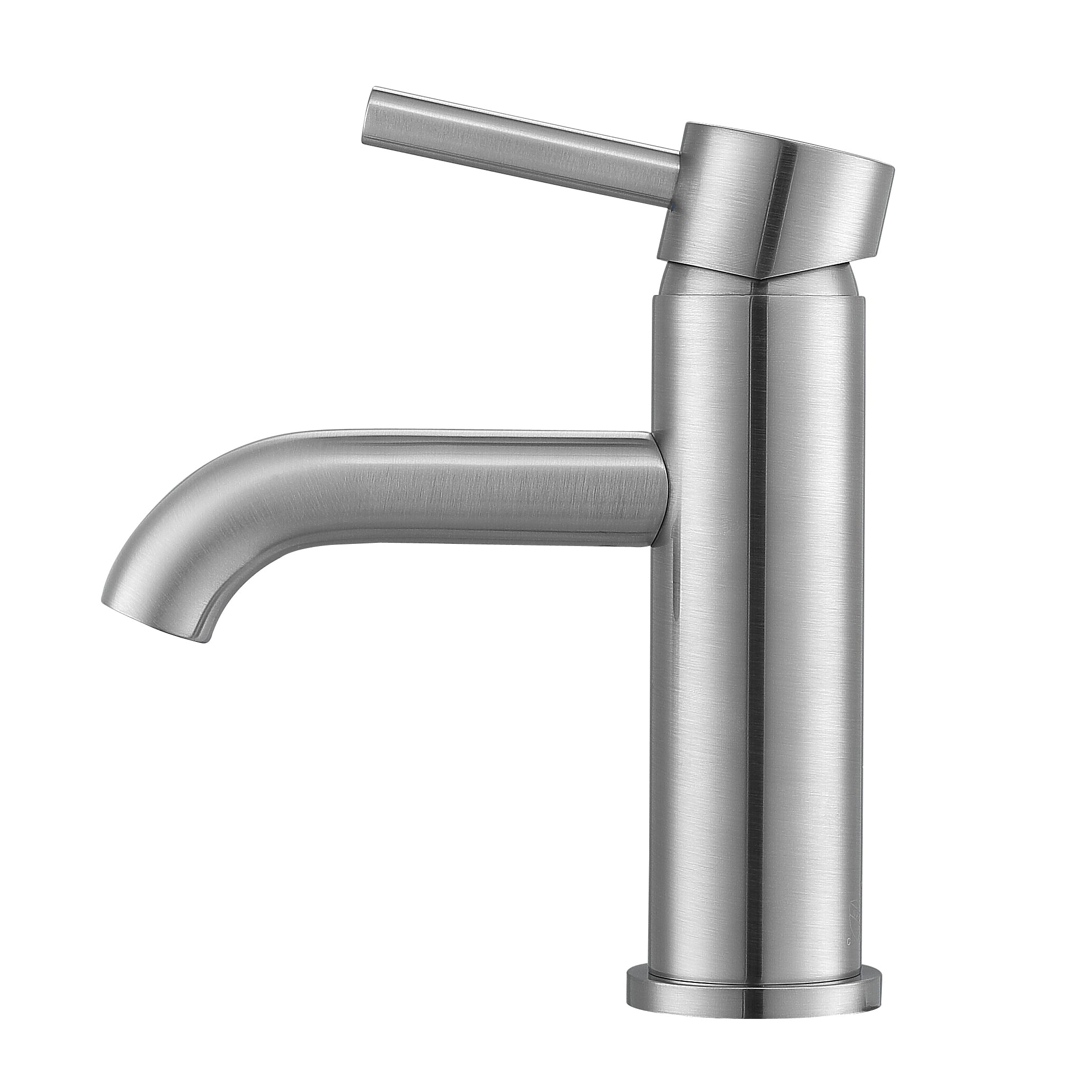 Valencia Series Single Lever Bathroom Faucet in Brushed Nickel