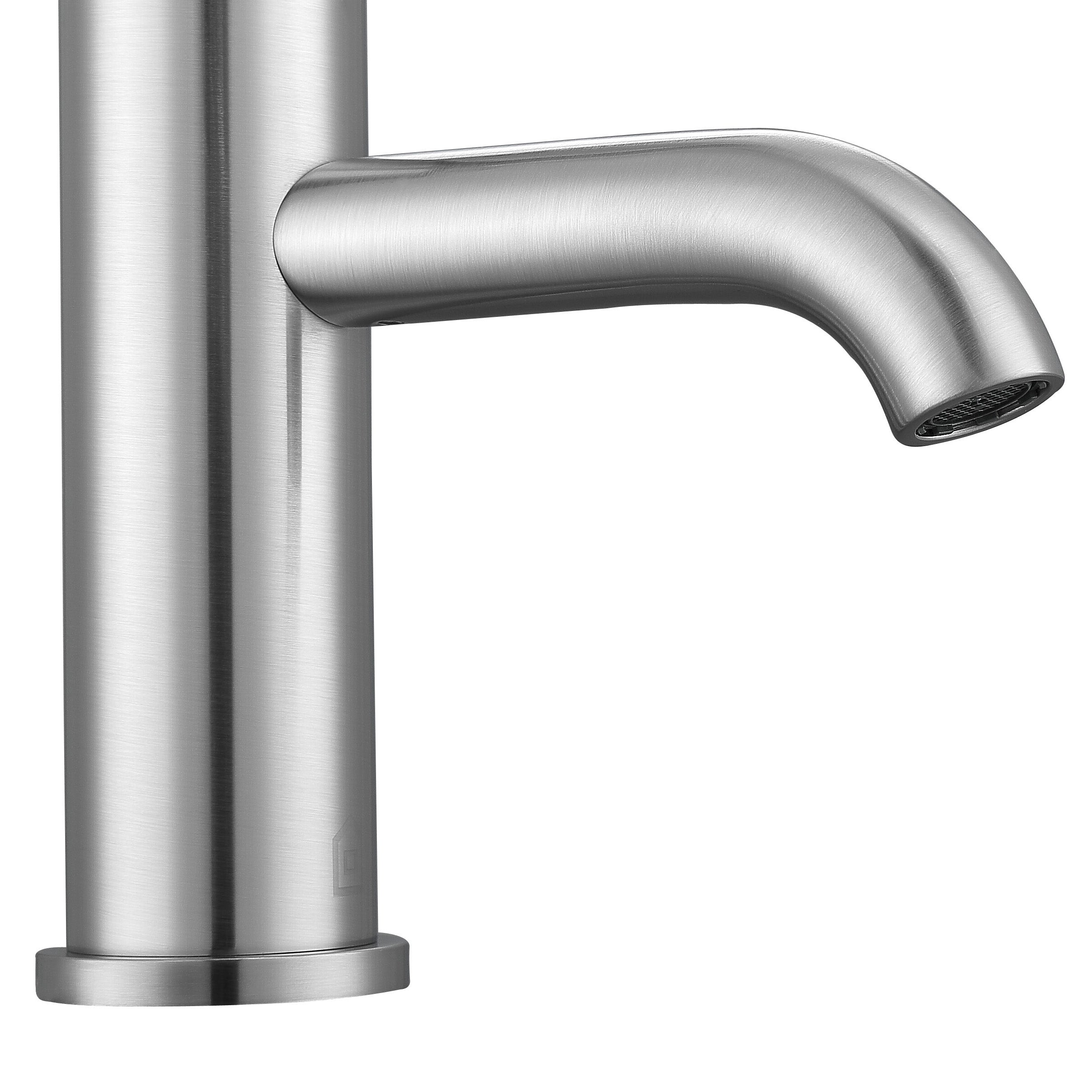 Valencia Series Single Lever Bathroom Faucet in Brushed Nickel