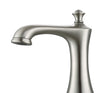 Peonia Widespread Bathroom Faucet in Brushed Nickel