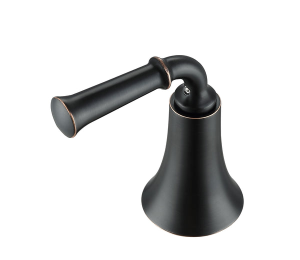 Ancona Peonia Widespread Bathroom Faucet in Oil Rubbed Bronze