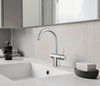 Ancona Aria Single-Handle Bathroom Faucet with Chrome Finish