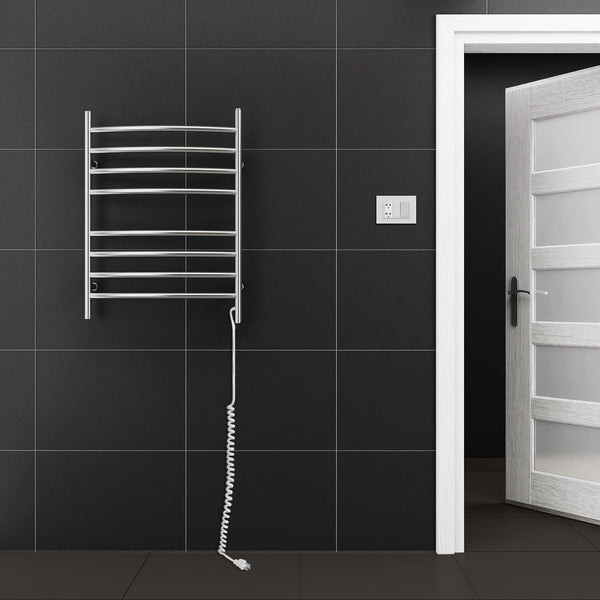 Porte-serviettes chauffant électrique Comfort 8SP enfichable