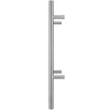 Prestige OBT 8-Bar Wall Mounted Towel Warmer with Integrated On-Board Timer in Brushed Stainless Steel