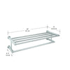 Tablette porte-serviettes Moderna