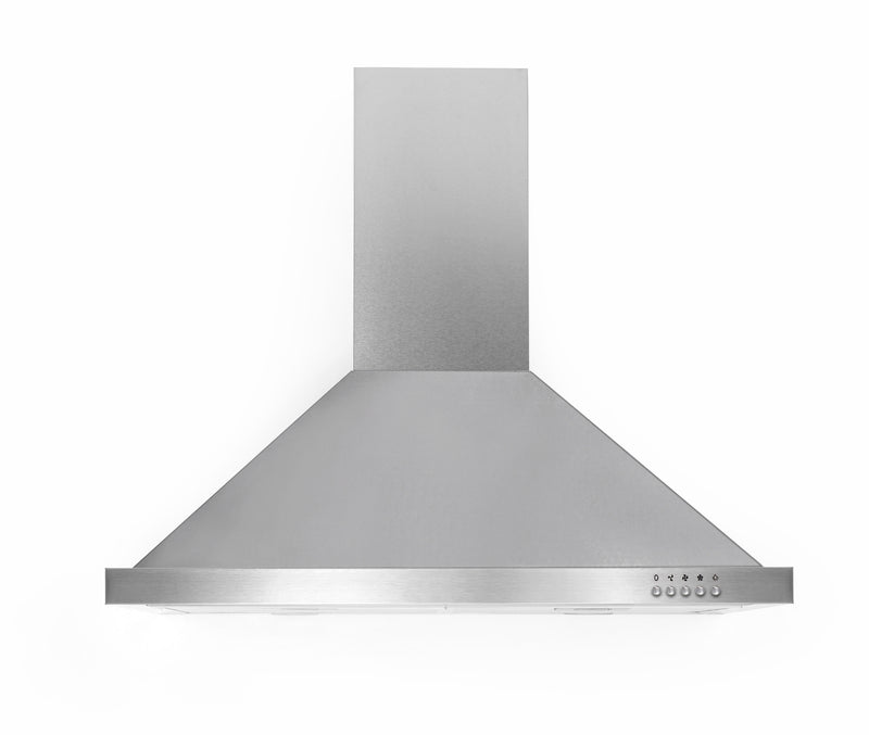 30-Inch Pyramid with Rim Stainless Steel 450 CFM Wall Mount Range Hood