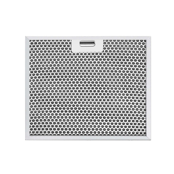 Decorative range hood filter