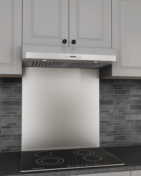 Slim Chef 30 po Hotte sous l'armoire en acier inoxydable